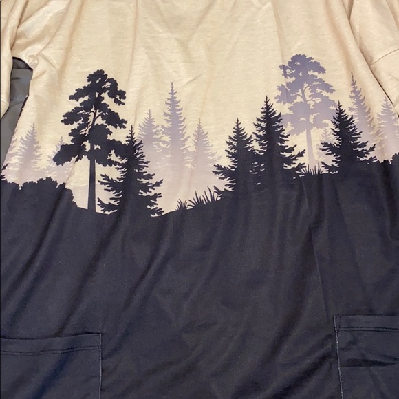 Tree Printed Dress - Picture 2 of 10